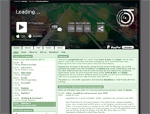 Tablet Screenshot of jungletrain.net